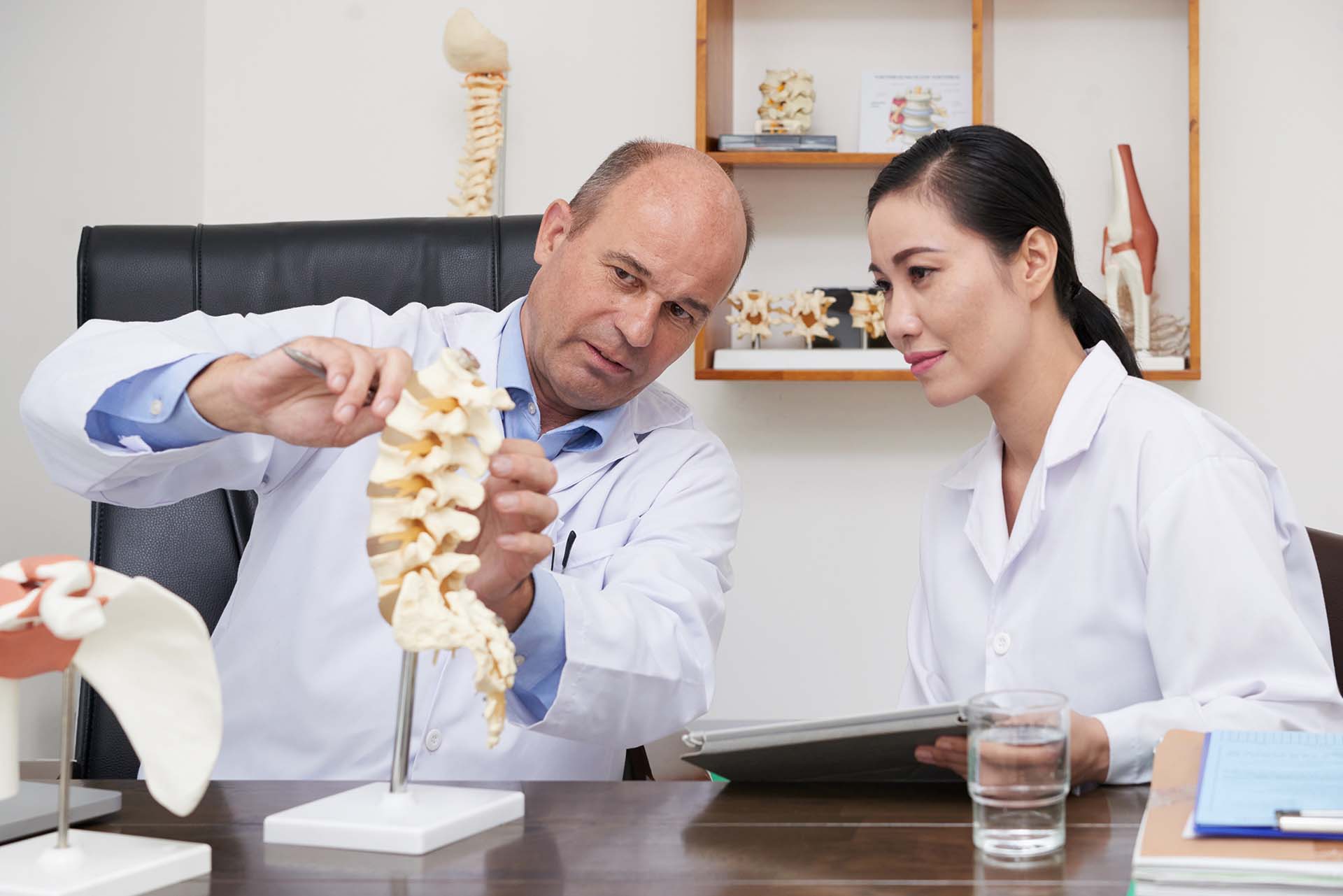 Explaining spine problem